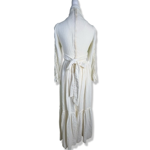 GUNNE SAX by Jessica San Francisco VINTAGE 70s Cotton Long Dress - Picture 2 of 9